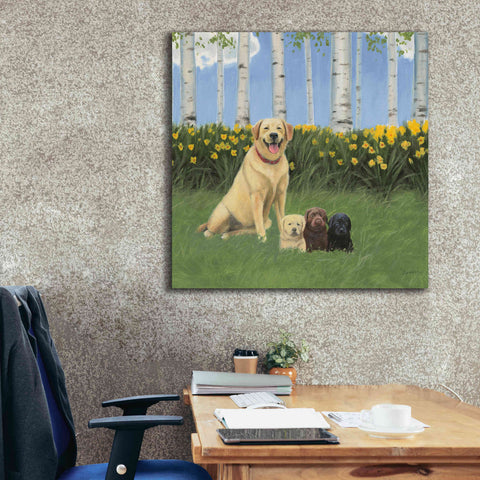 Image of Epic Art 'Proud Mom' by James Wiens, Canvas Wall Art,37 x 37