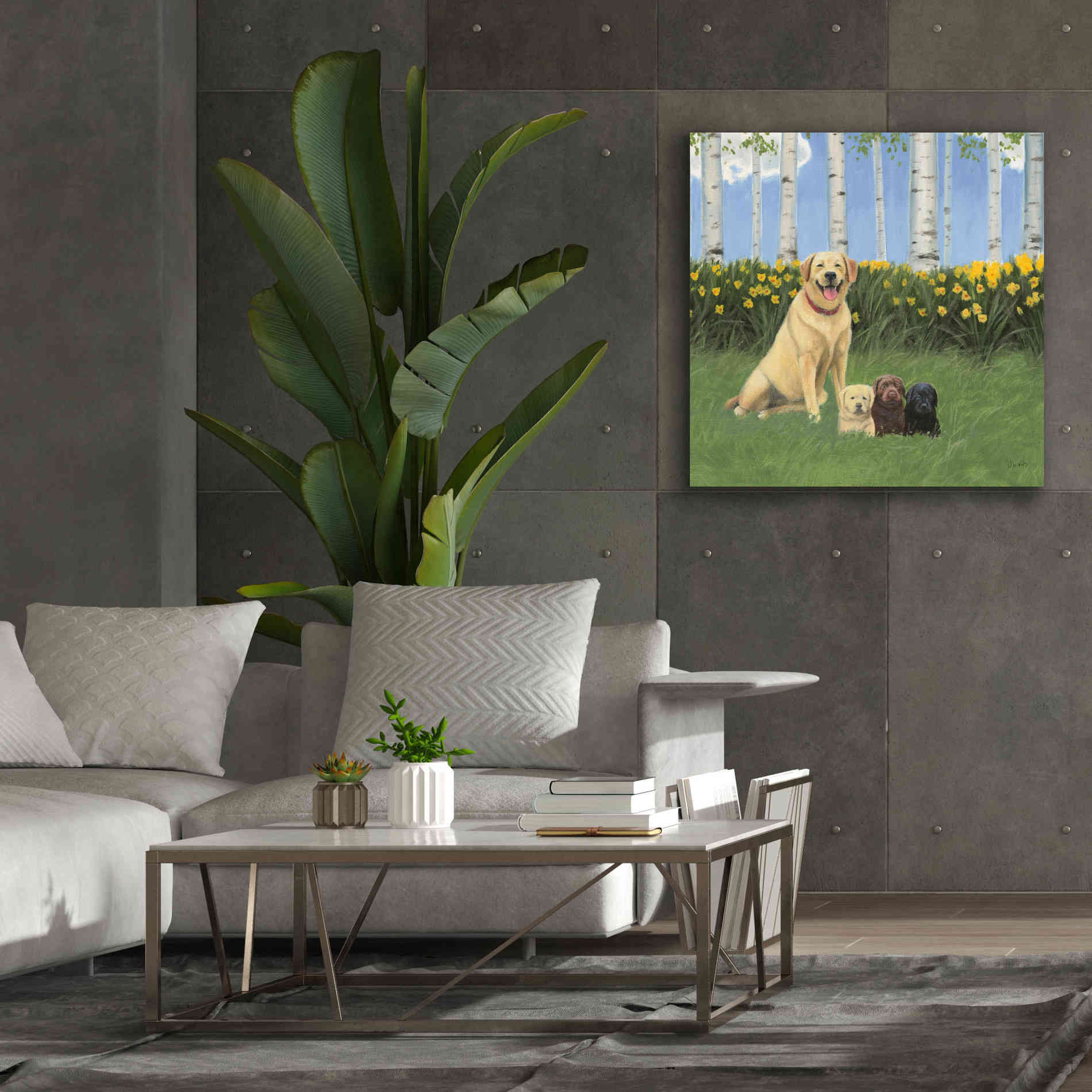 Epic Art 'Proud Mom' by James Wiens, Canvas Wall Art,37 x 37