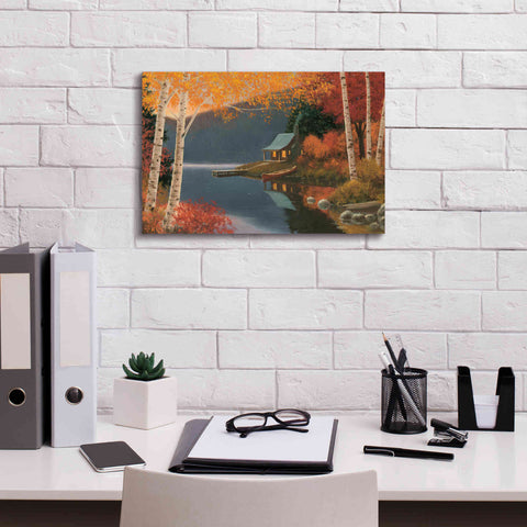 Image of 'Quiet Evening I' by James Wiens, Canvas Wall Art,18 x 12