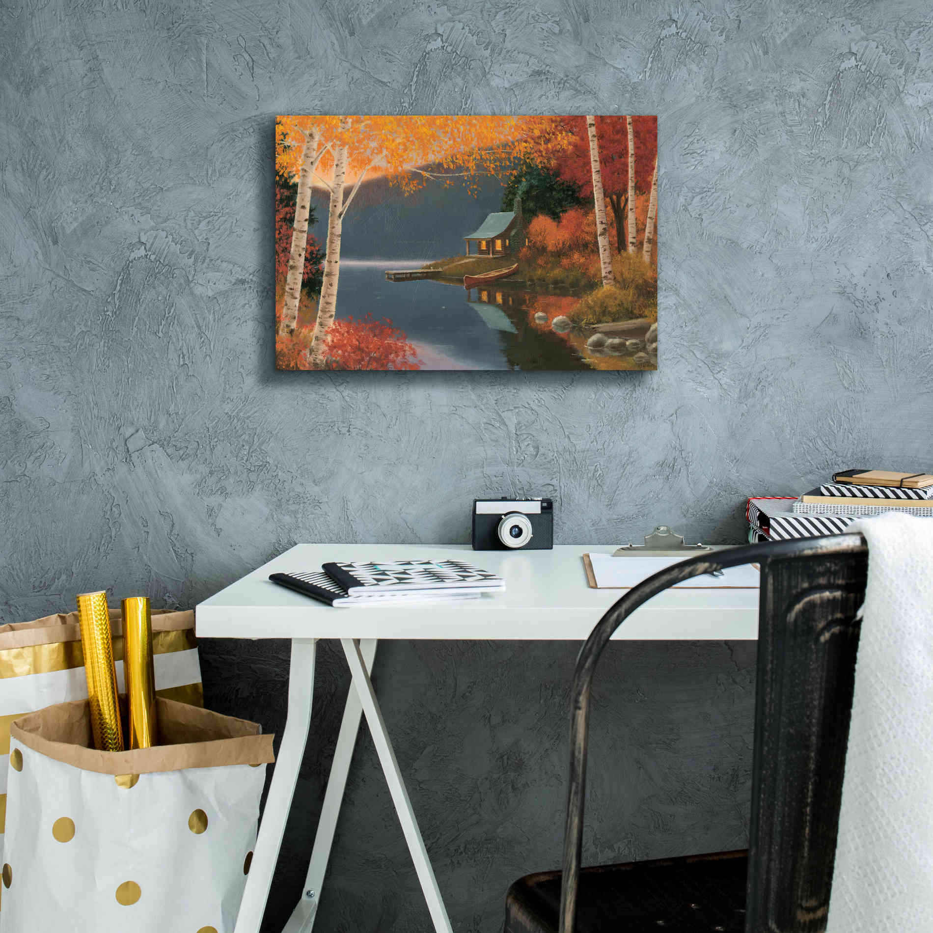 'Quiet Evening I' by James Wiens, Canvas Wall Art,18 x 12