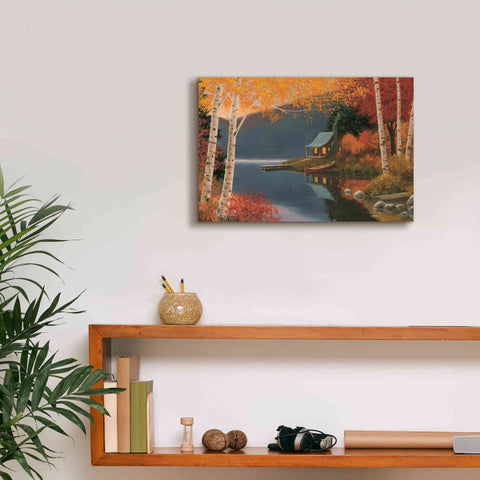 Image of 'Quiet Evening I' by James Wiens, Canvas Wall Art,18 x 12