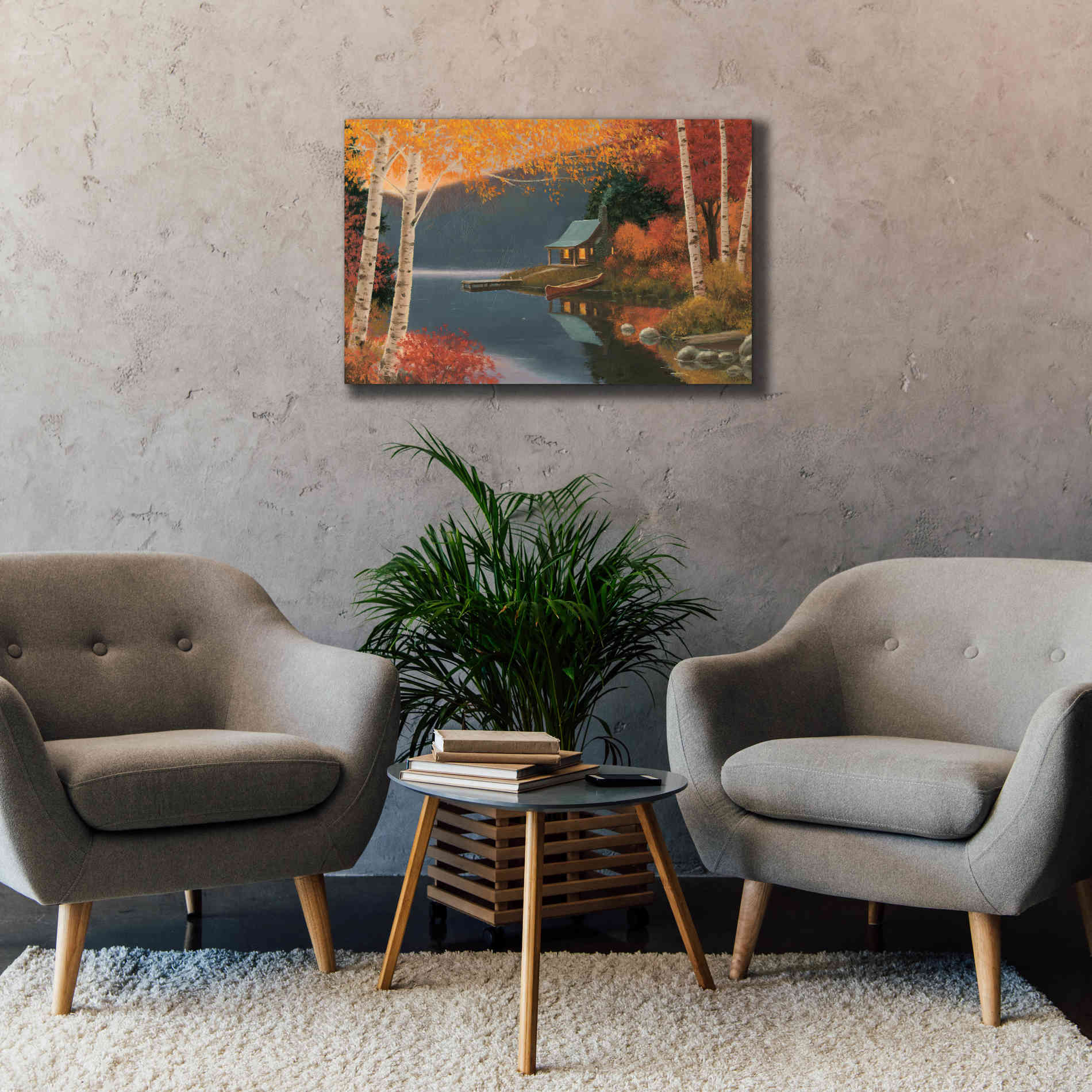 'Quiet Evening I' by James Wiens, Canvas Wall Art,40 x 26