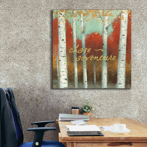 'Fall Promenade II' by James Wiens, Canvas Wall Art,37 x 37