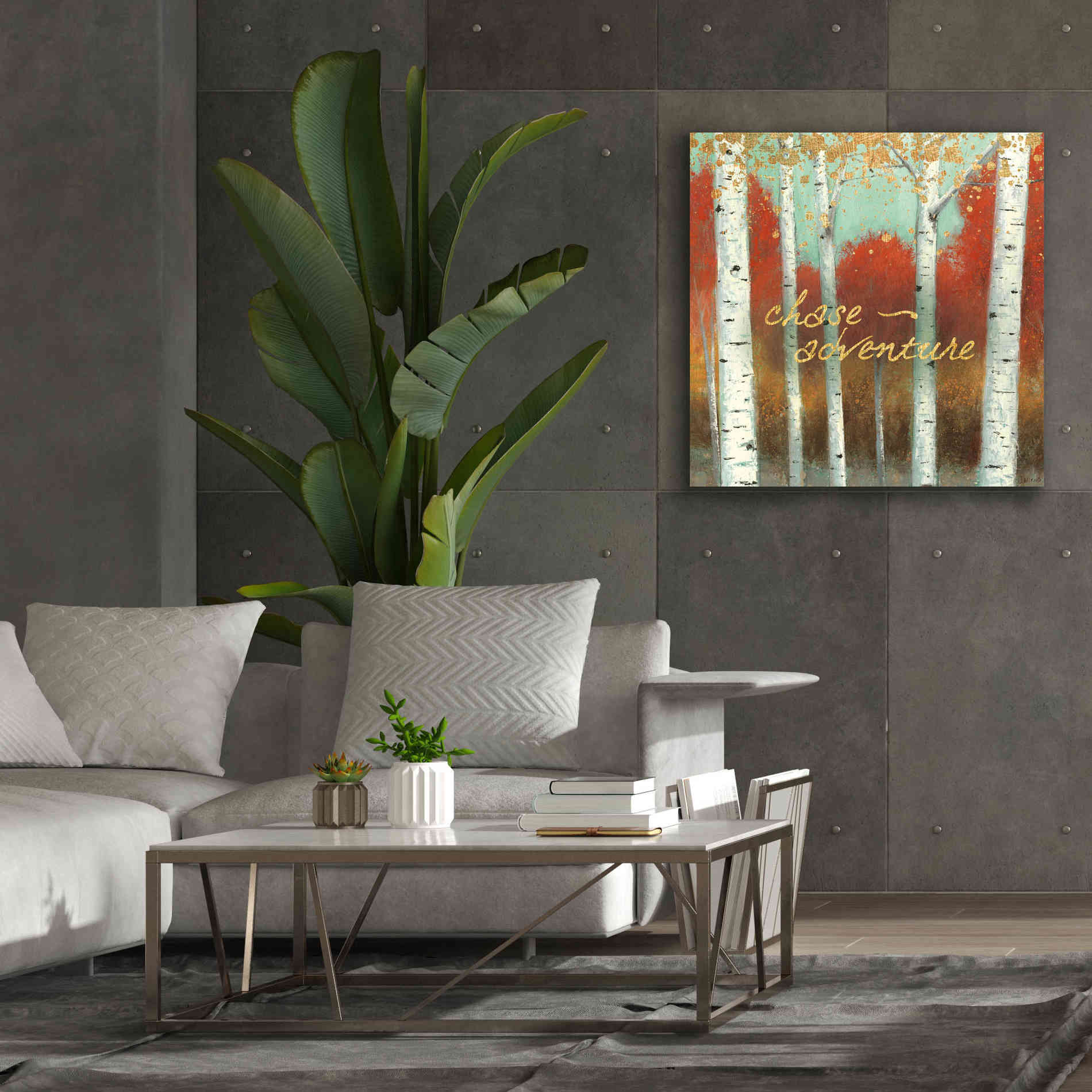 'Fall Promenade II' by James Wiens, Canvas Wall Art,37 x 37