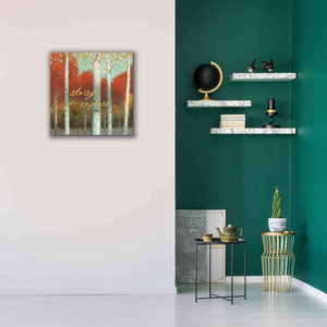 'Fall Promenade III' by James Wiens, Canvas Wall Art,26 x 26