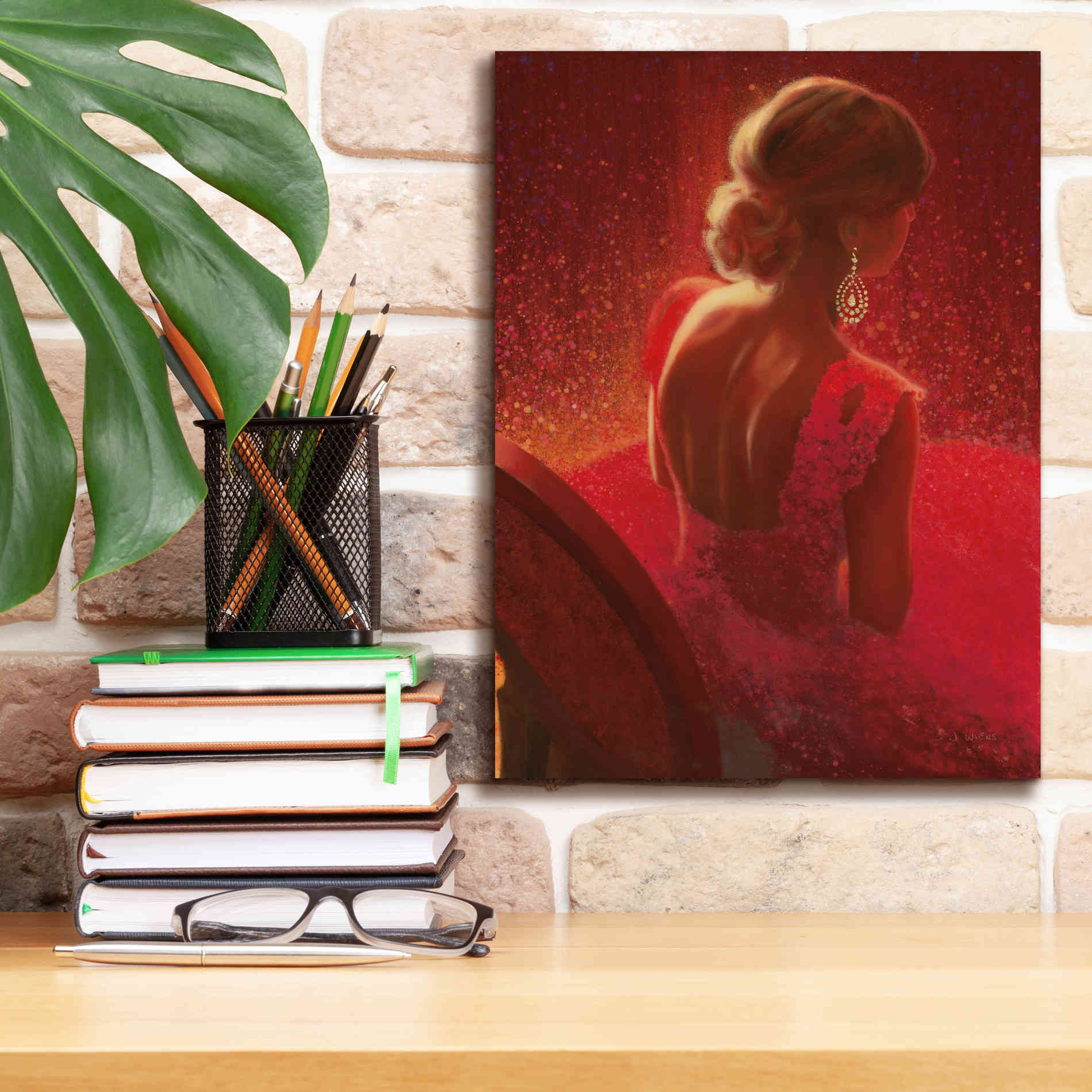 'Before the Opera' by James Wiens, Canvas Wall Art,12 x 16