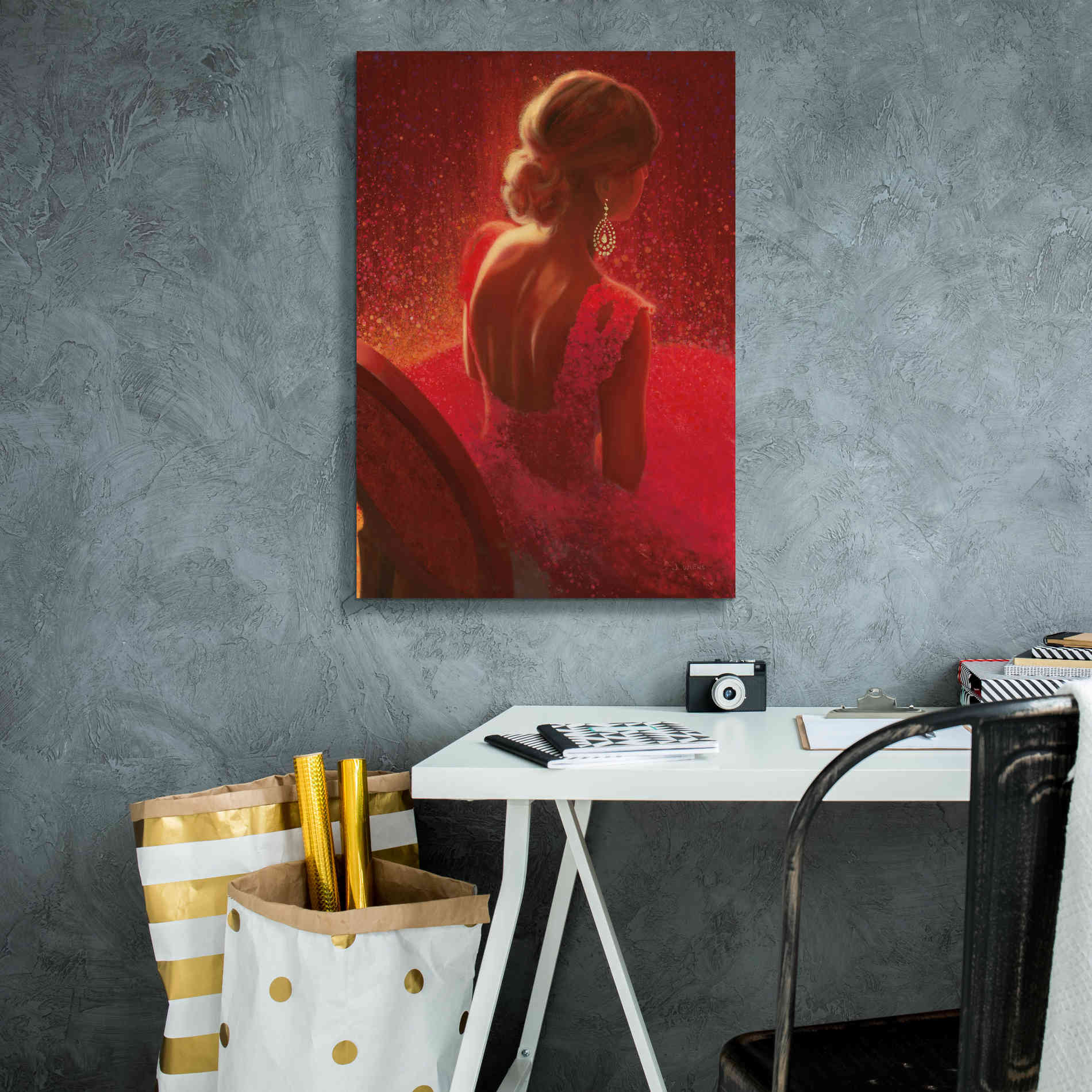 'Before the Opera' by James Wiens, Canvas Wall Art,18 x 26
