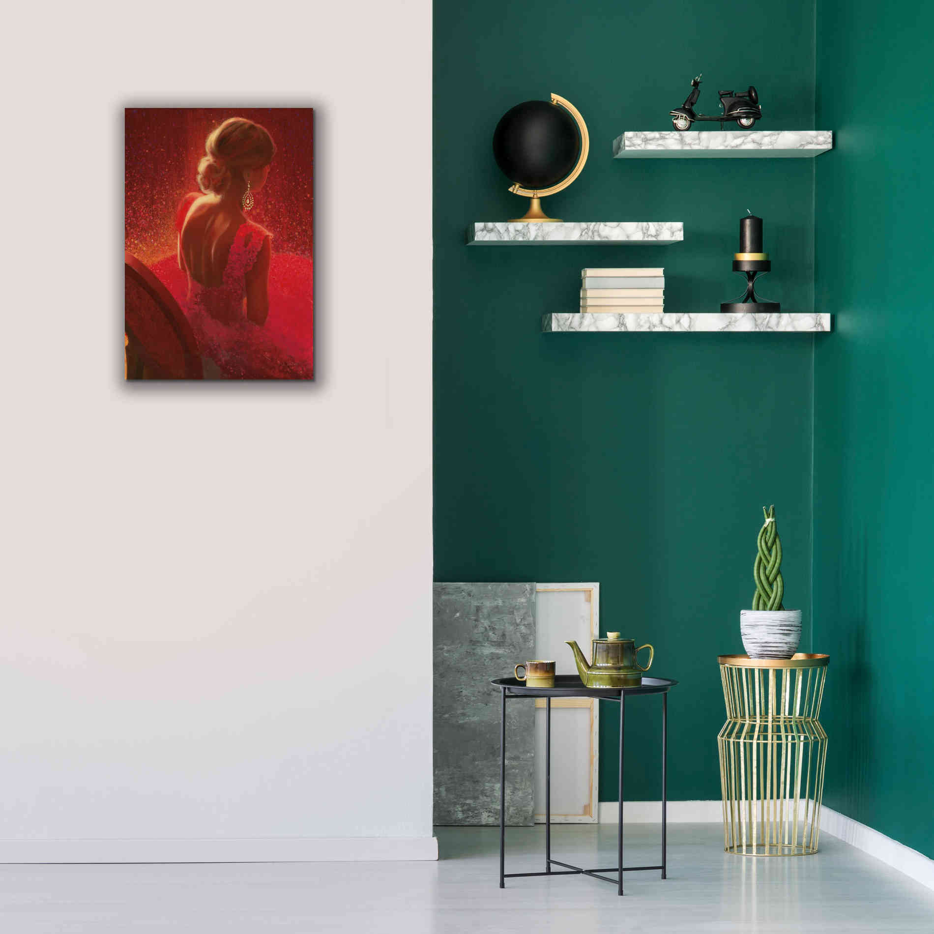 'Before the Opera' by James Wiens, Canvas Wall Art,18 x 26
