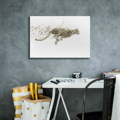 Image of 'Cheetah' by James Wiens, Canvas Wall Art,26 x 18
