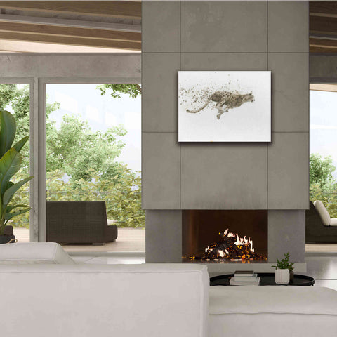 Image of 'Cheetah' by James Wiens, Canvas Wall Art,34 x 26