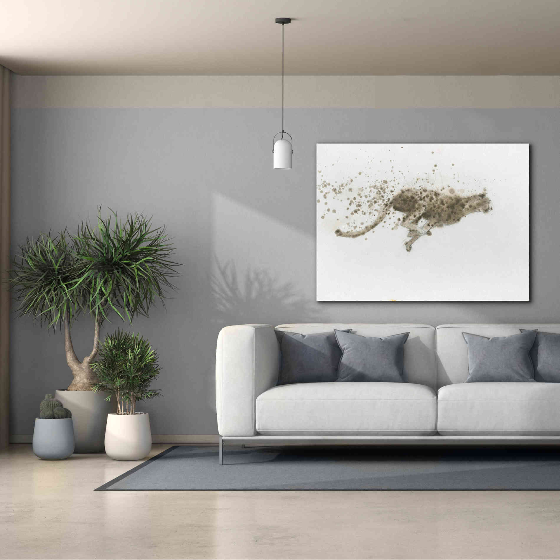'Cheetah' by James Wiens, Canvas Wall Art,54 x 40