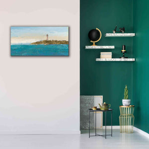'Lighthouse Seascape I' by James Wiens, Canvas Wall Art,40 x 20
