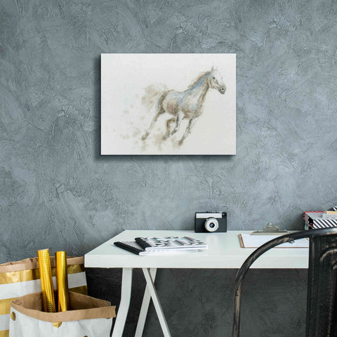 Image of 'Stallion I Horizontal' by James Wiens, Canvas Wall Art,16 x 12