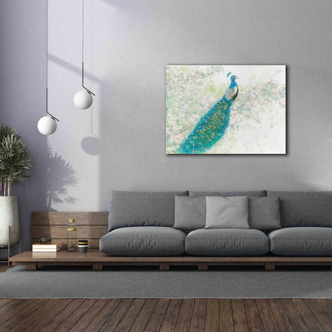 Image of 'Spring Peacock I' by James Wiens, Canvas Wall Art,54 x 40