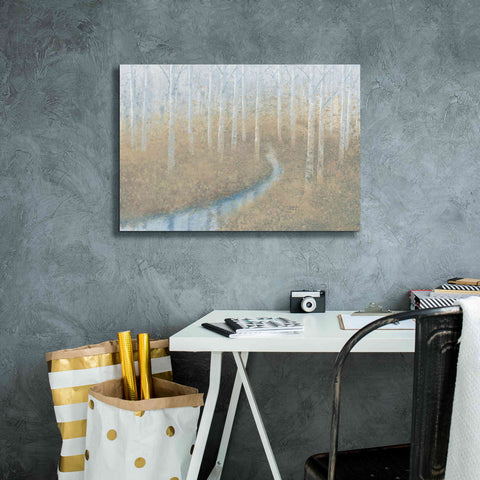 Image of 'Silver Waters' by James Wiens, Canvas Wall Art,26 x 18