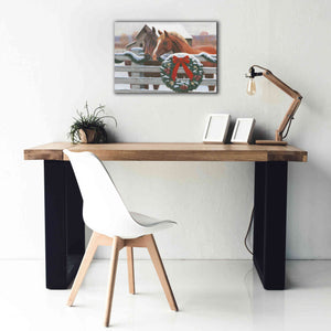 'Christmas in the Heartland II' by James Wiens, Canvas Wall Art,26 x 18