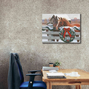 'Christmas in the Heartland II' by James Wiens, Canvas Wall Art,34 x 26