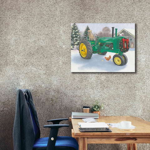 Image of 'Christmas in the Heartland III' by James Wiens, Canvas Wall Art,34 x 26