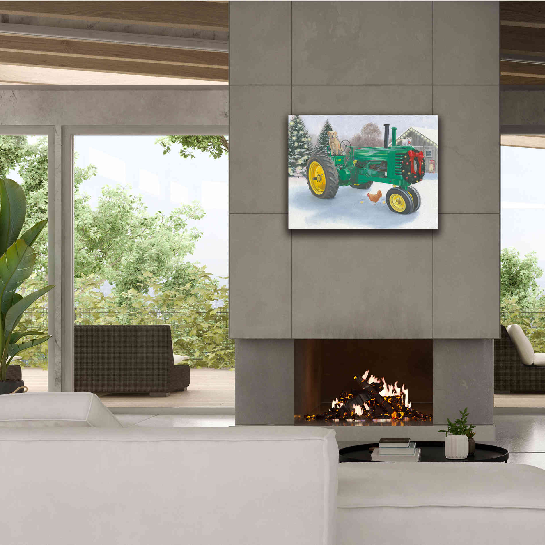 'Christmas in the Heartland III' by James Wiens, Canvas Wall Art,34 x 26