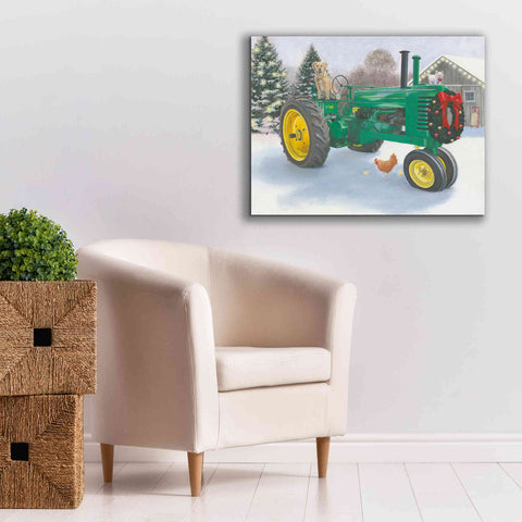 Image of 'Christmas in the Heartland III' by James Wiens, Canvas Wall Art,34 x 26
