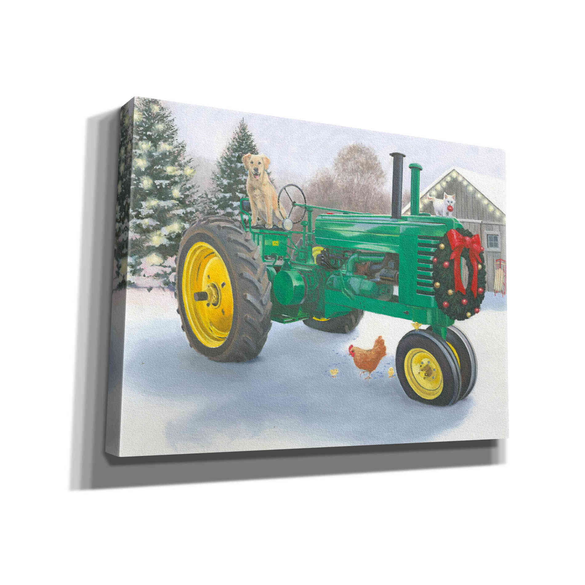 'Christmas in the Heartland III' by James Wiens, Canvas Wall Art,16x12x1.1x0,26x18x1.1x0,34x26x1.74x0,54x40x1.74x0