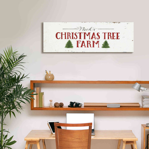Image of 'Christmas in the Heartland VI' by James Wiens, Canvas Wall Art,36 x 12