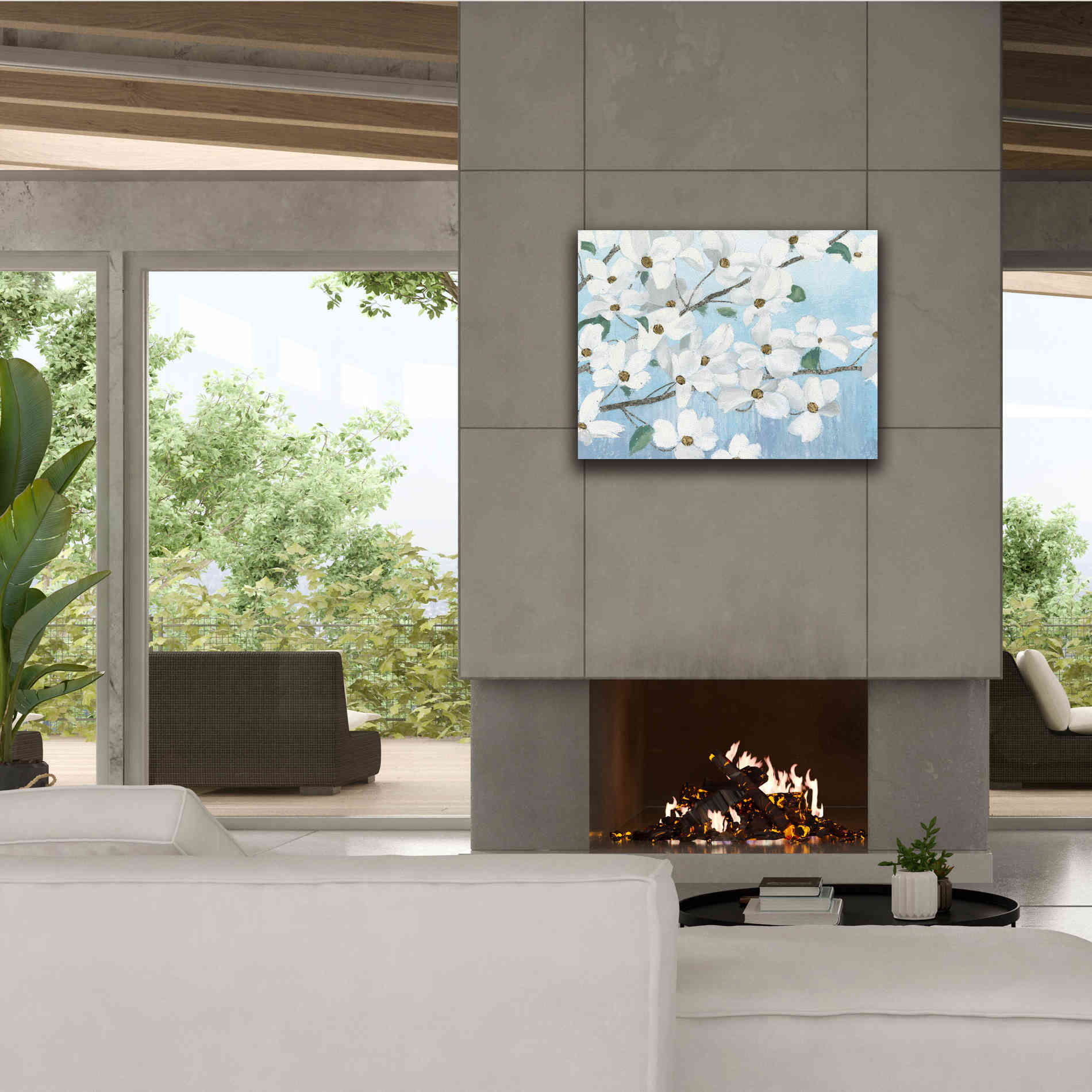 'Graceful Touch' by James Wiens, Canvas Wall Art,34 x 26