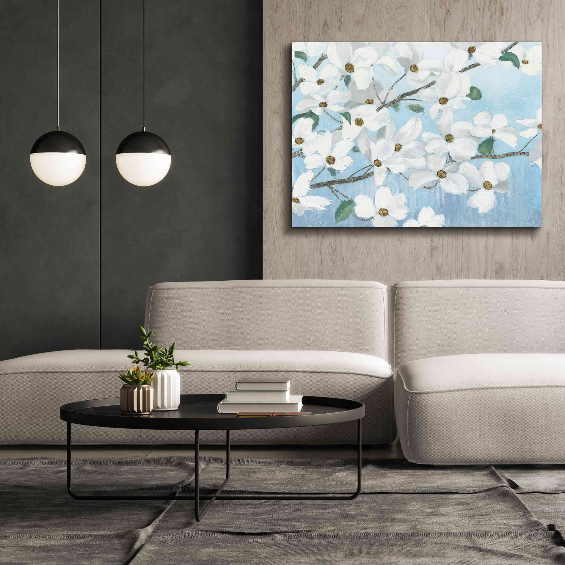 'Graceful Touch' by James Wiens, Canvas Wall Art,54 x 40