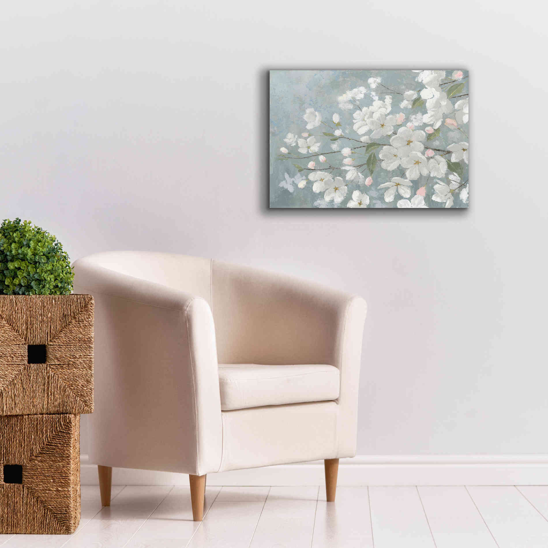 'Spring Beautiful' by James Wiens, Canvas Wall Art,26 x 18