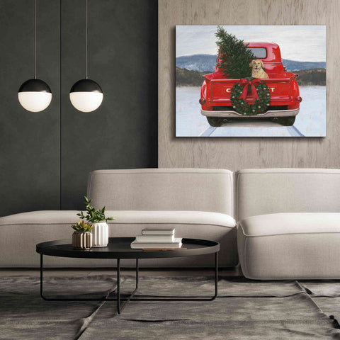 Image of 'Christmas in the Heartland IV' by James Wiens, Canvas Wall Art,54 x 40