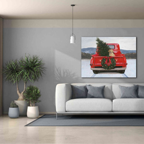 Image of 'Christmas in the Heartland IV' by James Wiens, Canvas Wall Art,54 x 40