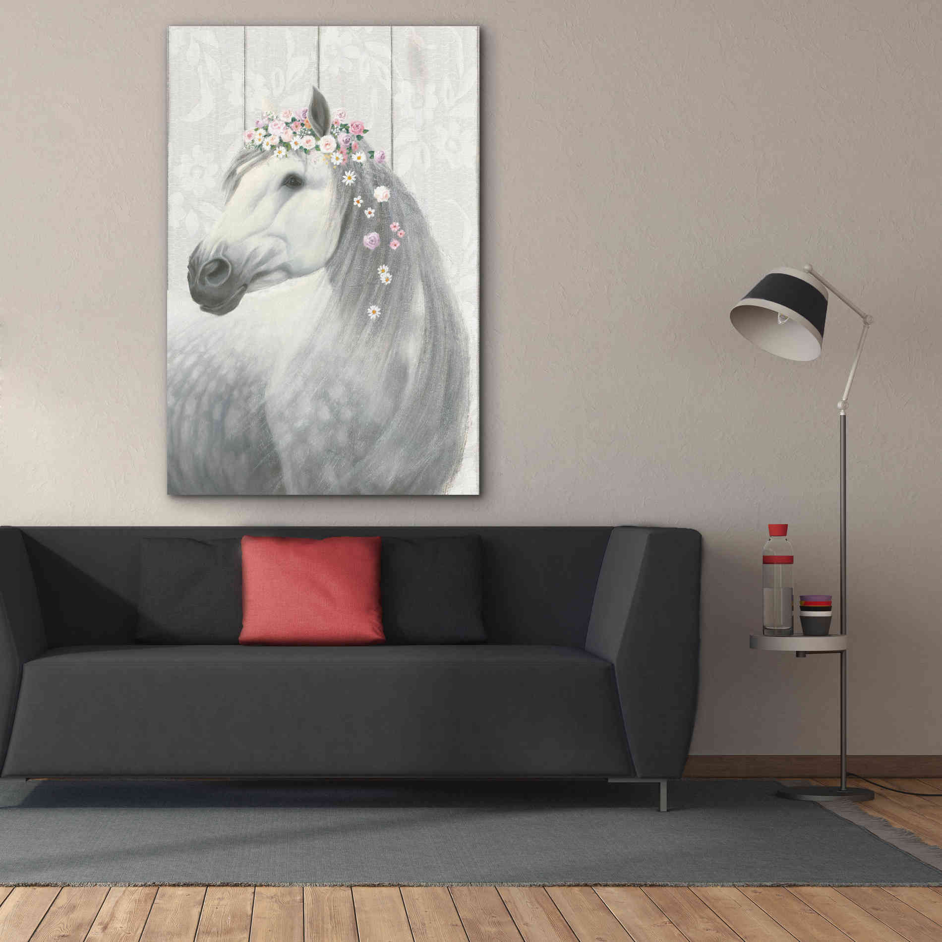 'Spirit Stallion II on wood' by James Wiens, Canvas Wall Art,40 x 60