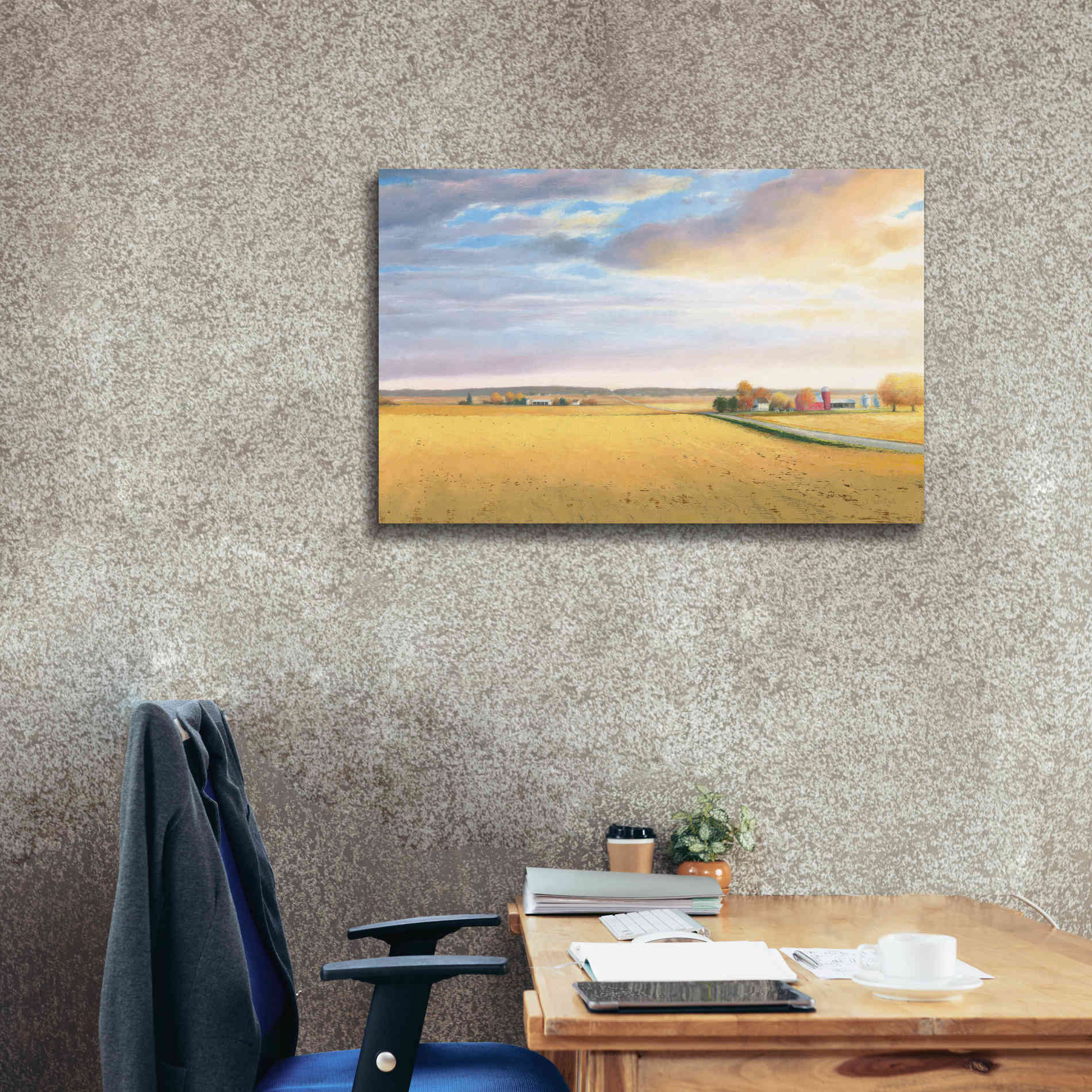 'Heartland Landscape' by James Wiens, Canvas Wall Art,40 x 26