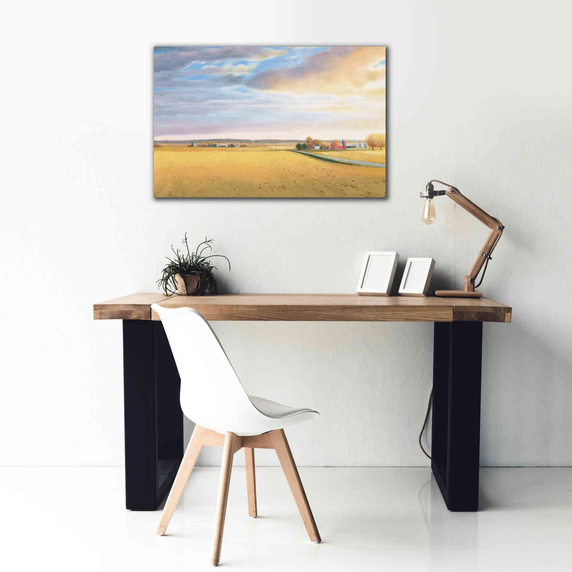 'Heartland Landscape' by James Wiens, Canvas Wall Art,40 x 26