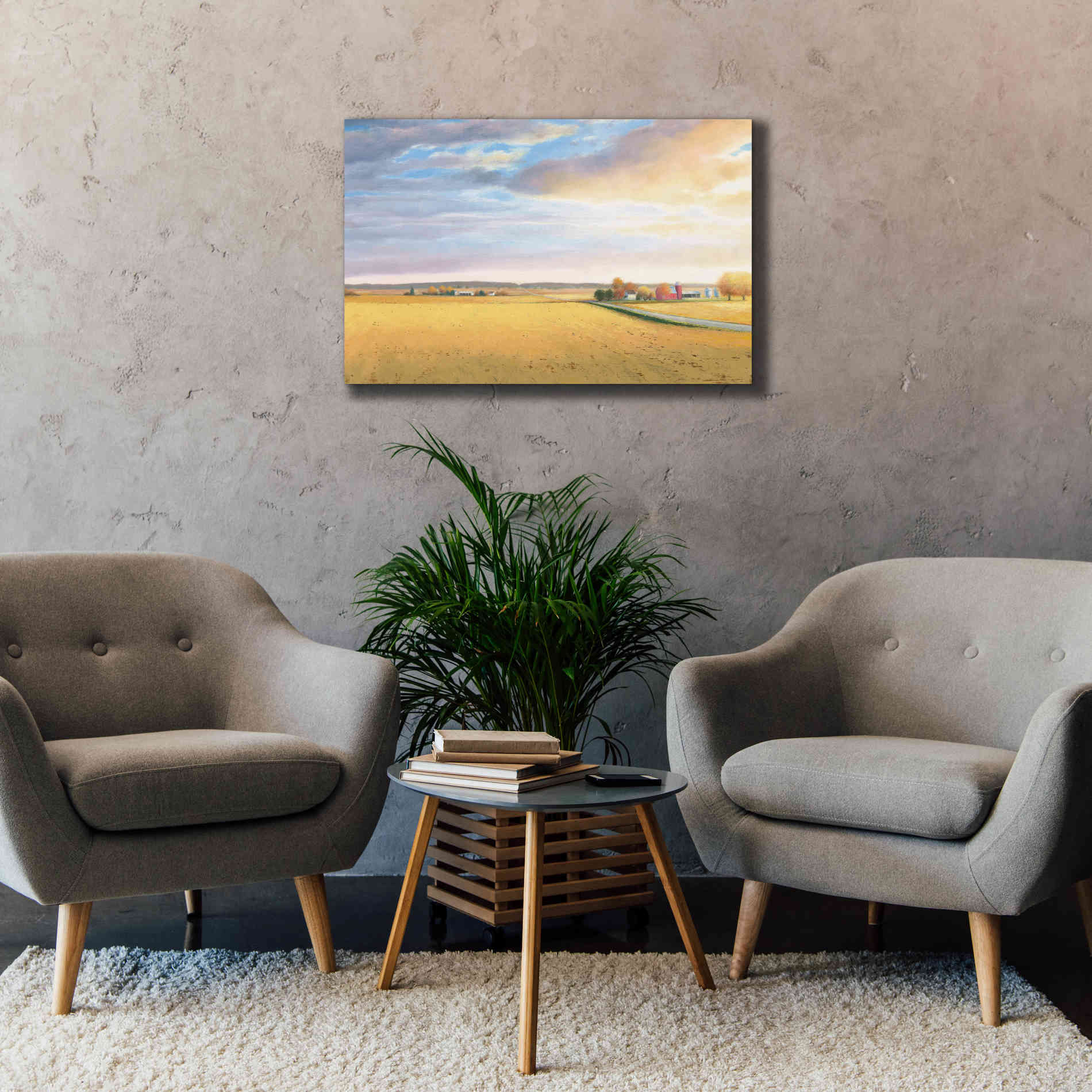 'Heartland Landscape' by James Wiens, Canvas Wall Art,40 x 26