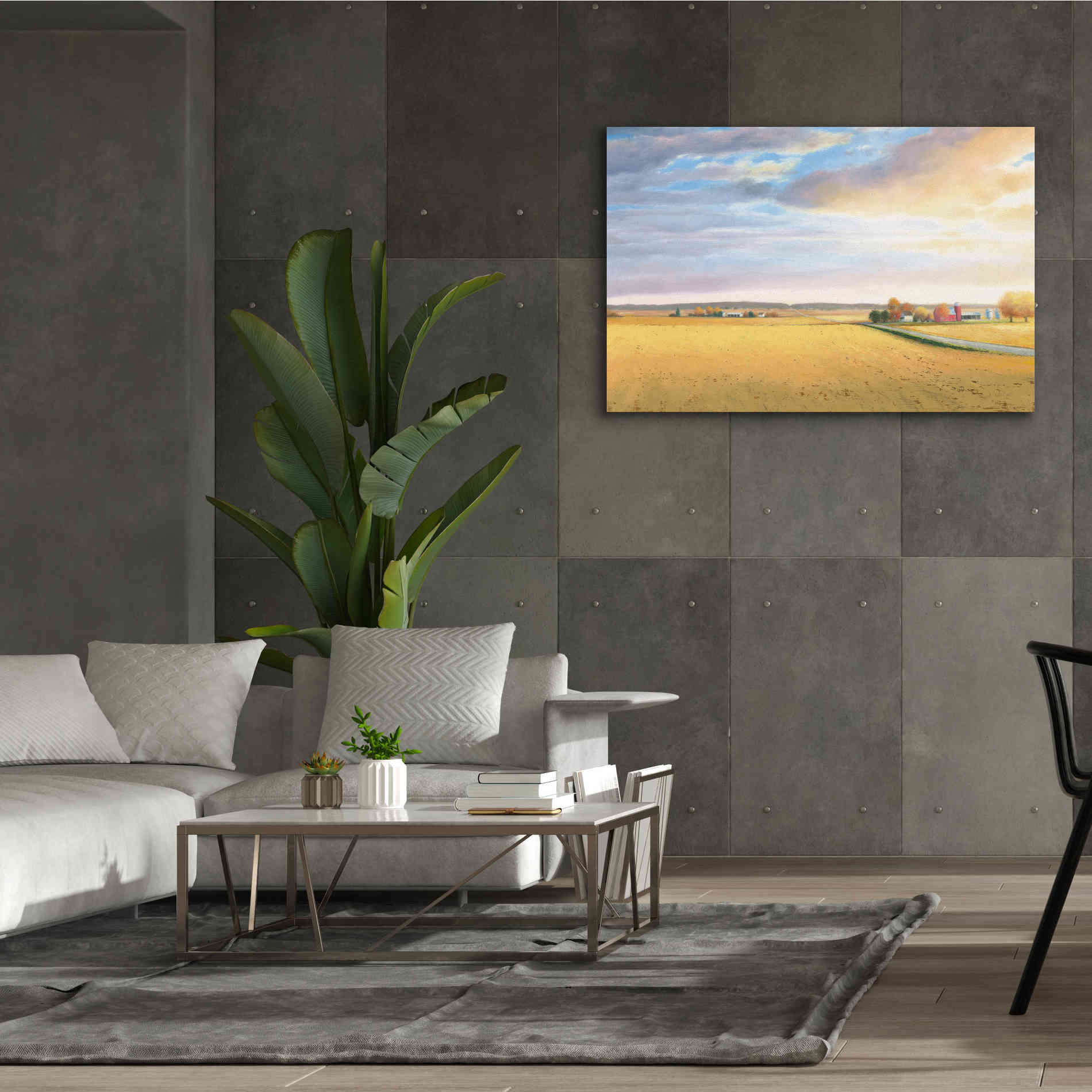 'Heartland Landscape' by James Wiens, Canvas Wall Art,60 x 40