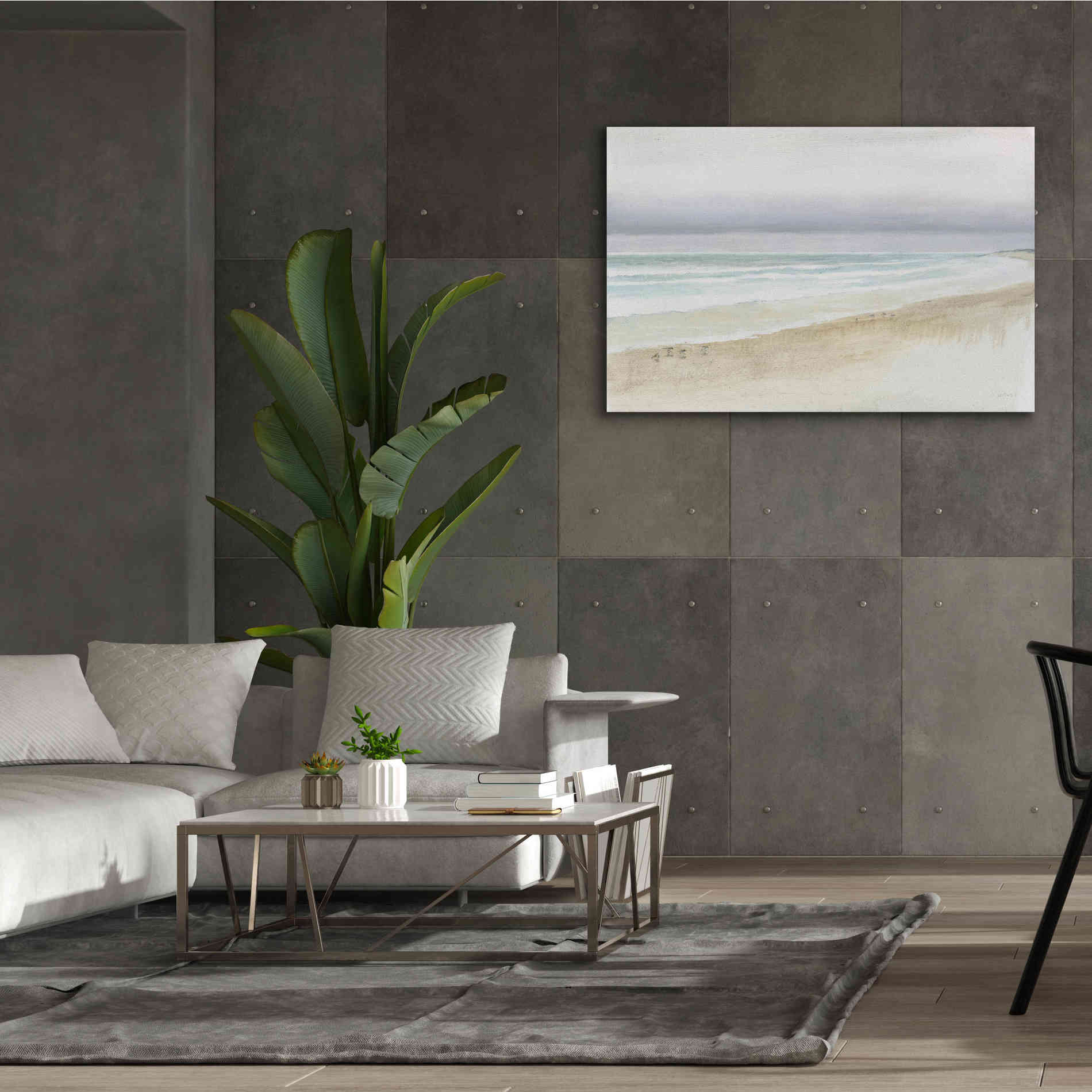 'Serene Seaside' by James Wiens, Canvas Wall Art,60 x 40