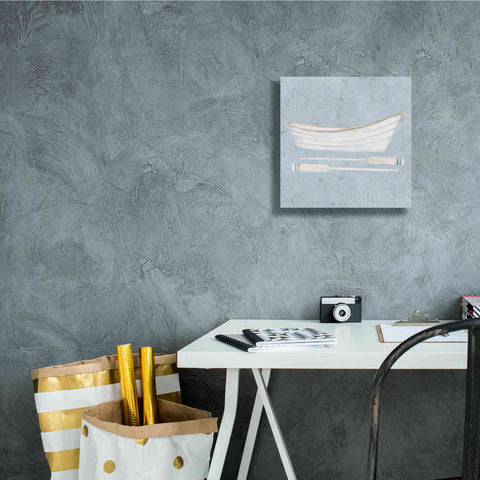 Image of 'Serene Seaside I' by James Wiens, Canvas Wall Art,12 x 12