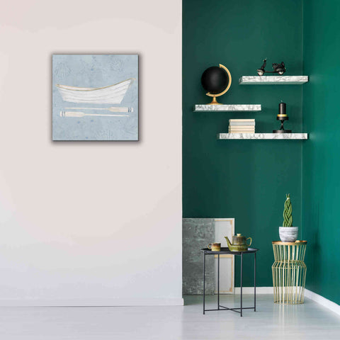 Image of 'Serene Seaside I' by James Wiens, Canvas Wall Art,26 x 26