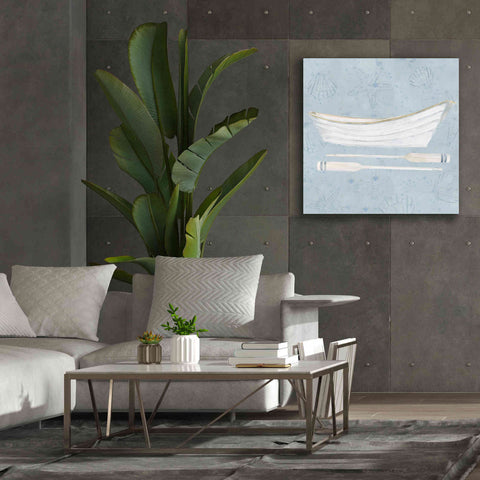 Image of 'Serene Seaside I' by James Wiens, Canvas Wall Art,37 x 37