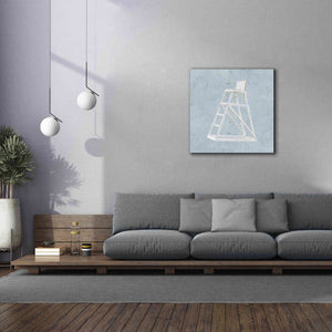 'Serene Seaside II' by James Wiens, Canvas Wall Art,37 x 37