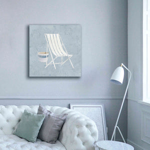 'Serene Seaside III' by James Wiens, Canvas Wall Art,37 x 37