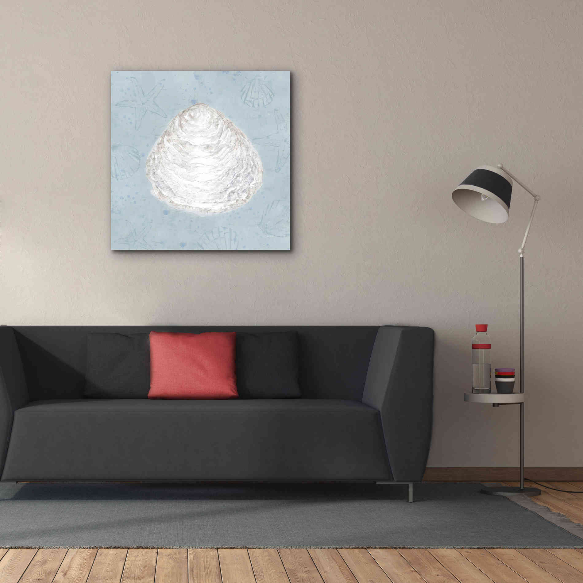 'Serene Shells I' by James Wiens, Canvas Wall Art,37 x 37
