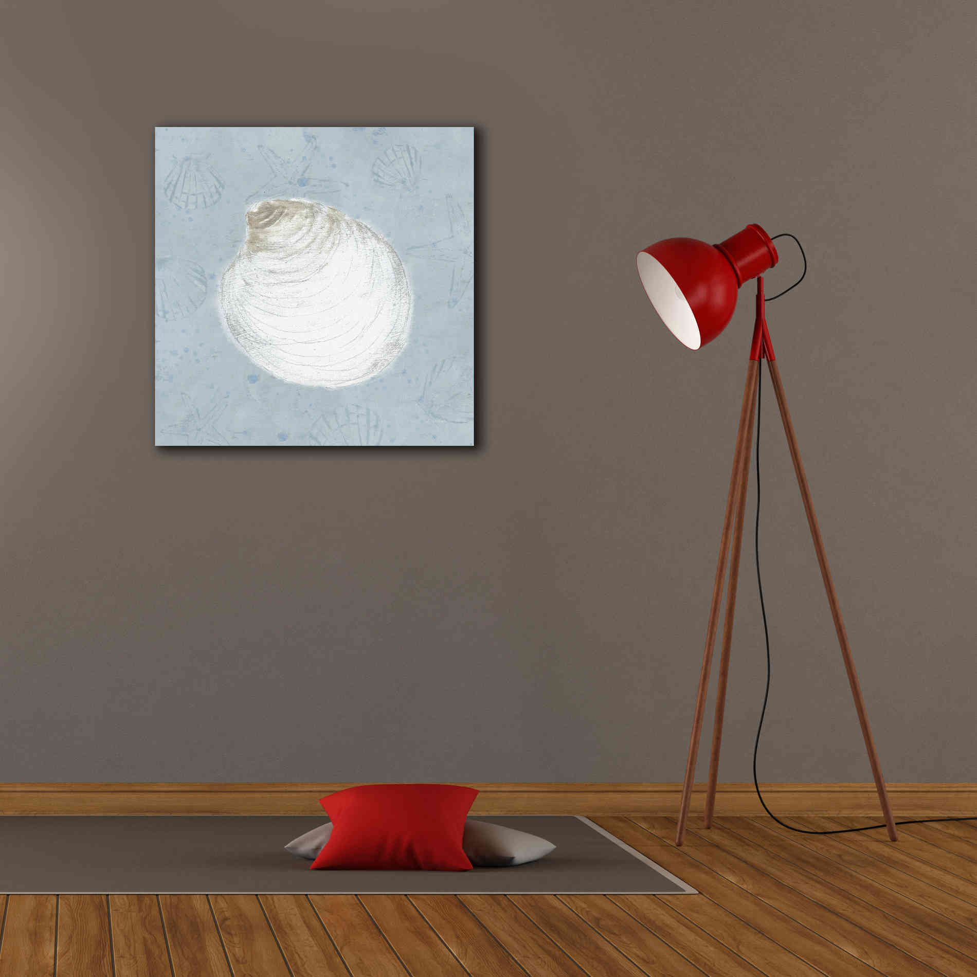 'Serene Shells II' by James Wiens, Canvas Wall Art,26 x 26