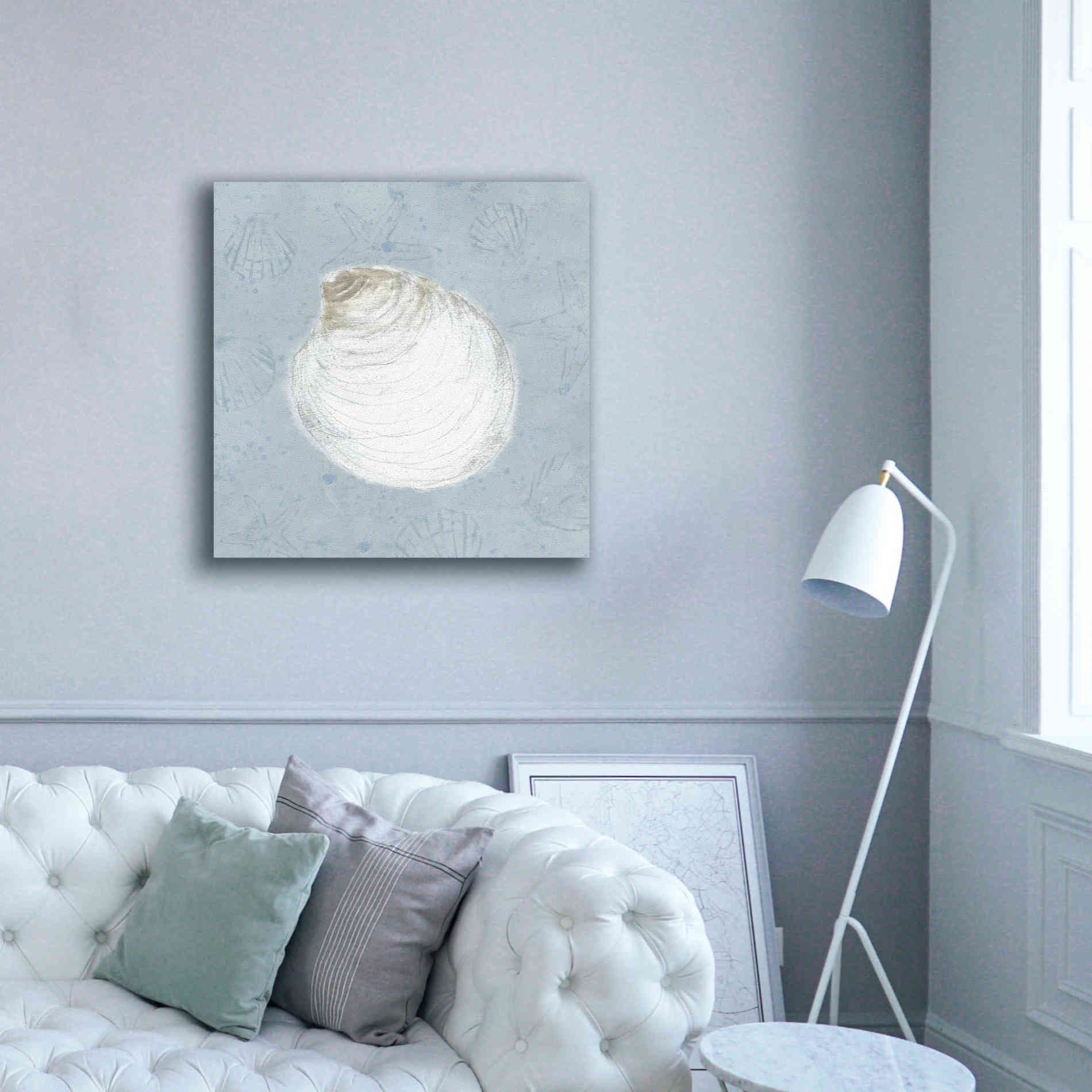 'Serene Shells II' by James Wiens, Canvas Wall Art,37 x 37
