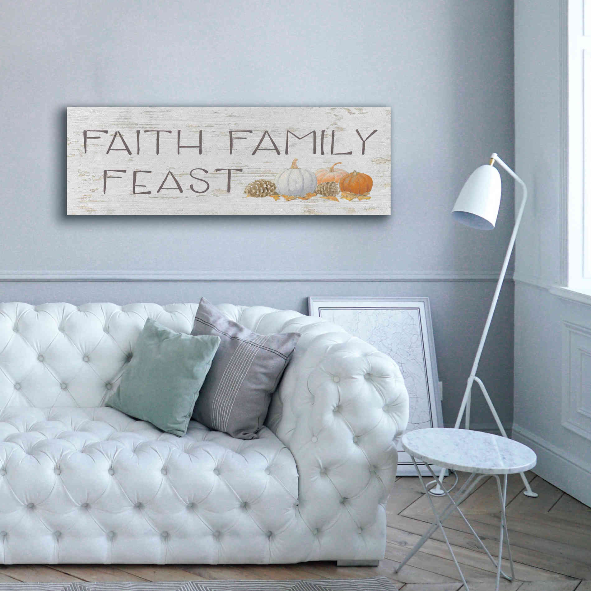 'Beautiful Bounty Sign III' by James Wiens, Canvas Wall Art,60 x 20
