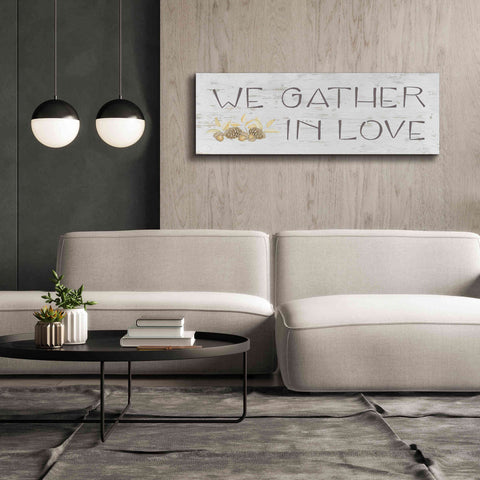 Image of 'Beautiful Bounty Sign IV' by James Wiens, Canvas Wall Art,60 x 20