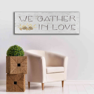 'Beautiful Bounty Sign IV' by James Wiens, Canvas Wall Art,60 x 20