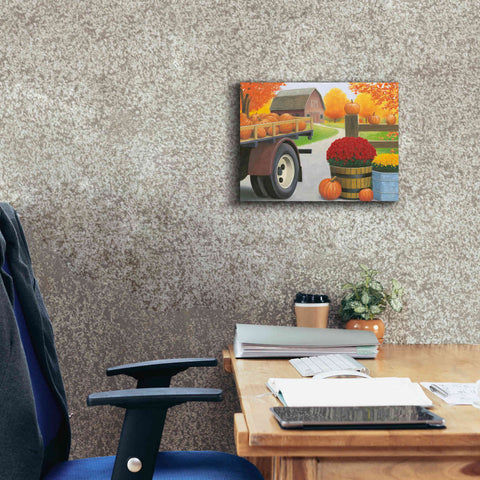 Image of 'Autumn Affinity I' by James Wiens, Canvas Wall Art,16 x 12