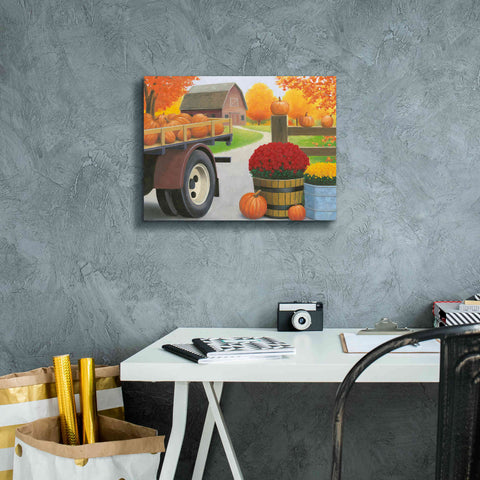 Image of 'Autumn Affinity I' by James Wiens, Canvas Wall Art,16 x 12